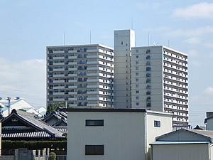 マンション共有部分の清掃　施工例